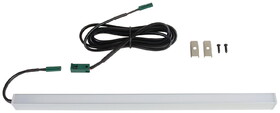 Hafele 833.86.051 Surface Mounted End Light Bars, With Linkable Cable, 24 V,Profile 2103 with Loox LED 3087, multi-white 2-wire, 832 mm (33") length