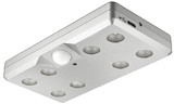 Hafele 833.87.021 Rechargeable Surface Mounted Light, Monochrome, Battery-Operated, Loox LED 9004, with Motion Detector