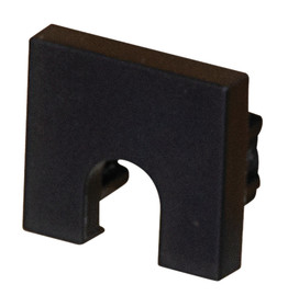 Hafele End Cap, Slotted, for Hafele Loox5 Profile 2101/2102