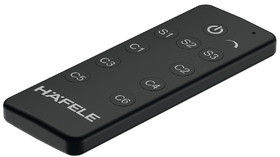 Hafele 833.89.121 Remote Control, for 6-Channel Receiver