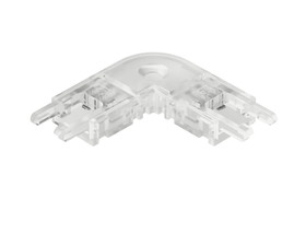 Hafele 833.89.188 Corner connector, H&#228;fele Loox5 for LED strip light, multi-white, 8 mm (5/16")