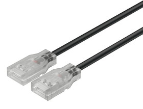 Hafele Interconnecting lead, Hafele Loox5, for LED silicone strip light, monochrome, 8 mm (5/16")