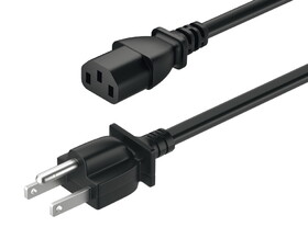 Hafele 833.89.259 Mains Lead,Country-Specific,C13 Socket Country-Specific,Plug Type:Us,Length:2&nbsp;M