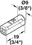 Hafele 833.95.790 Lead with Snap-In Connector, Häfele Loox5, 3-wire 24 AWG, 12 V, Price/Piece