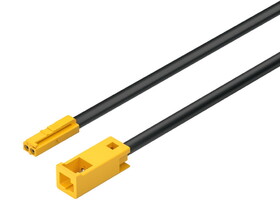 Hafele 833.93.723 Extension Lead,Lighting Monochrome And Tunable White 2-Wire,12 V 5 A,18 Awg,Length:(78 3/4") 2000 mm