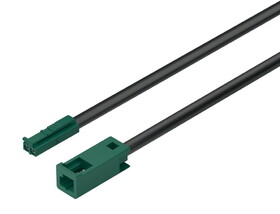 Hafele 833.75.754 Extension Lead,Lighting Monochrome And Tunable White 2-Wire,24 V 5 A,18 Awg,Length:(78 3/4") 2000 mm