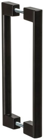 Hafele 901.00.573 Door Pull,Black,Back-To-Back Ctc:384 mm