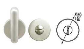 Hafele Thumbturn with Emergency Release, ADA Compliant Mortise Lock with Deadbolt