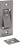 Hafele 911.26.250 POCKET DOOR JAMB BOLT BRS ORB  Price/Piece