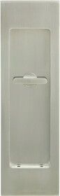 Hafele 911.26.793 Sliding/Pocket Door Lock, Privacy with Emergency Release,For wood doors, Satin chrome plated