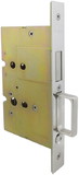 Hafele Sliding/Pocket Door Lock, With Edge Pull for Inactive Door