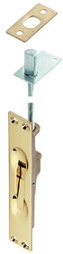 Hafele 911.62.443 Flush Bolt,Lever Action Metal Or Wood Doors,Throw 32mm (1 1/4"),Polished Brass (Us 3)