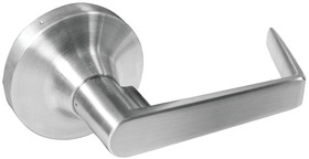 Hafele 911.79.504 Lever with Round Rose, Pull When Device Dogged