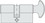 Hafele 916.19.101 European Profile Cylinder, Single and, Price/Piece