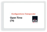 Hafele 917.42.021 Configuration Key Card, Open Time 74, Dialock®