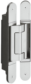 Hafele 924.17.423 Concealed Hinge,Tectus Te 640 3D Concealed,3D Adjustable,Size 240 mm,Satin Chrome Look