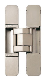 Hafele 924.18.026 Concealed Hinge, 3-way Adjustment,Dull nickel