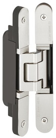 Hafele 924.18.904 Concealed Hinge,Tectus Te 240 3D 3D Adjustable,Size 155 mm,Stainless Steel Look