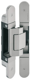 Hafele 924.19.000 Concealed Hinge,Tectus Te 645 3D Concealed,3D Adjustable,Size 280 mm,Stainless Steel Look