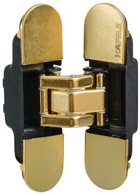 Hafele 927.91.328 Door Hinge, Atomika,3D adjustable, size 120 mm, polished brass