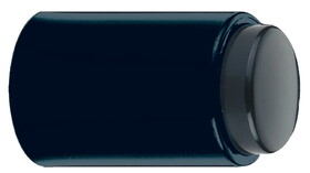Hafele 937.30.190 Door Stop,Wall Mounted,Spring Loaded Projection:30 mm,Jet Black