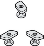 Hafele 940.40.099 Fastening Bolts and Nuts, For Angle Profile, Junior 40