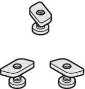 Hafele 940.40.099 Fastening Bolts and Nuts, For Angle Profile, Junior 40