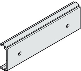 Hafele 940.60.405 Clip, For wooden and aluminium panel, Pre-drilled