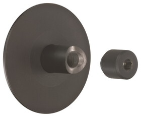 Hafele 940.64.405 Wall Attachment,With 60mm (2 3/8") Spacer For Barndoor Hardware,2 Pc Set