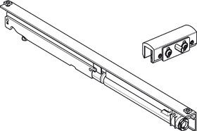Hafele 940.67.300 Self-Closing Mechanism,For Glass Doors For 80 Kg (176 Lb)