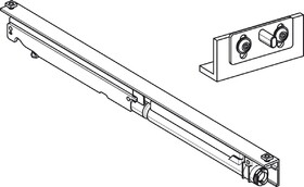 Hafele 940.67.200 Self-Closing Mechanism,For Wood Doors For 120 Kg (264 Lbs)