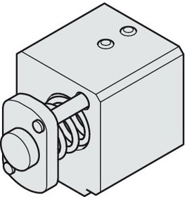 Hafele 940.80.322 Spring buffer, for Hawa Junior 120