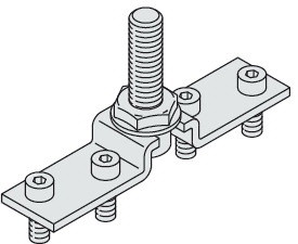 Hafele 940.81.027 Suspension Plate, With Bolt, M10