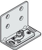 Hafele 941.00.036 Bottom guide, With wall mounting bracket