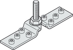 Hafele 942.44.026 Suspension Plate, With Bolt, M12
