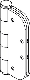 Hafele 943.34.166 Mortise Hinge,Straight Al Fresco Summit,Stainless Steel,Satin