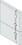 Hafele 950.02.001 Straightening fitting, Set for interior doors, Price/Set
