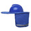 Hard Hat Sunshade, High Visibility Full Brim Neck Sun Shield for Hardhats