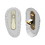 Hilco Vision Screw-On Silicone Gold & Silver Nose Pads