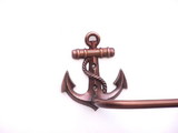 Handcrafted Model Ships ABTH-1002-AC Antique Copper Anchor Bath Towel Holder 28