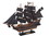 Handcrafted Model Ships Adventure-Galley-15-Lim-Black-Sails Wooden Captain Kidd's Adventure Galley Black Sails Limited Model Pirate Ship 15"