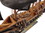 Handcrafted Model Ships Adventure-Galley-15-Lim-Black-Sails Wooden Captain Kidd's Adventure Galley Black Sails Limited Model Pirate Ship 15"