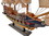 Handcrafted Model Ships Adventure-Galley-15-Lim-White-Sails Wooden Captain Kidd's Adventure Galley White Sails Limited Model Pirate Ship 15"