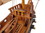 Handcrafted Model Ships Adventure-Galley-15-Lim-White-Sails Wooden Captain Kidd's Adventure Galley White Sails Limited Model Pirate Ship 15"