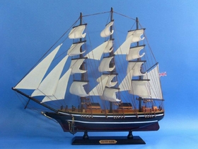Handcrafted Model Ships B0706 Wooden Cutty Sark Tall Model Clipper Ship 24"