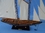 Handcrafted Model Ships BIuenose 32 Wooden Bluenose 2 Model Sailboat Decoration 35"