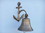 Handcrafted Model Ships Bl-2018-2-AN Antique Brass Hanging Anchor Bell 10"