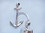 Handcrafted Model Ships BL-2018-3-CH Chrome Hanging Anchor Bell 12"