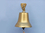 Handcrafted Model Ships BL-2050-11AN Antique Brass Hanging Ship's Bell 15"