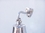 Handcrafted Model Ships BL2019-5C Chrome Hanging Ship's Bell 6"